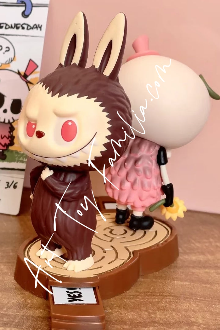 Popmart The Monsters Labubu Mischief Diary Series Secret Wednesday