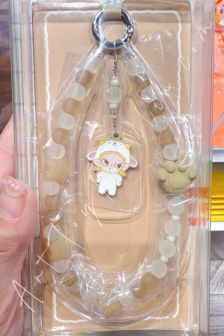 POP MART - The Monsters Labubu Pajama Party Series Phone Chain - 睡衣派对系列手机挂链 Zisga - 小狗