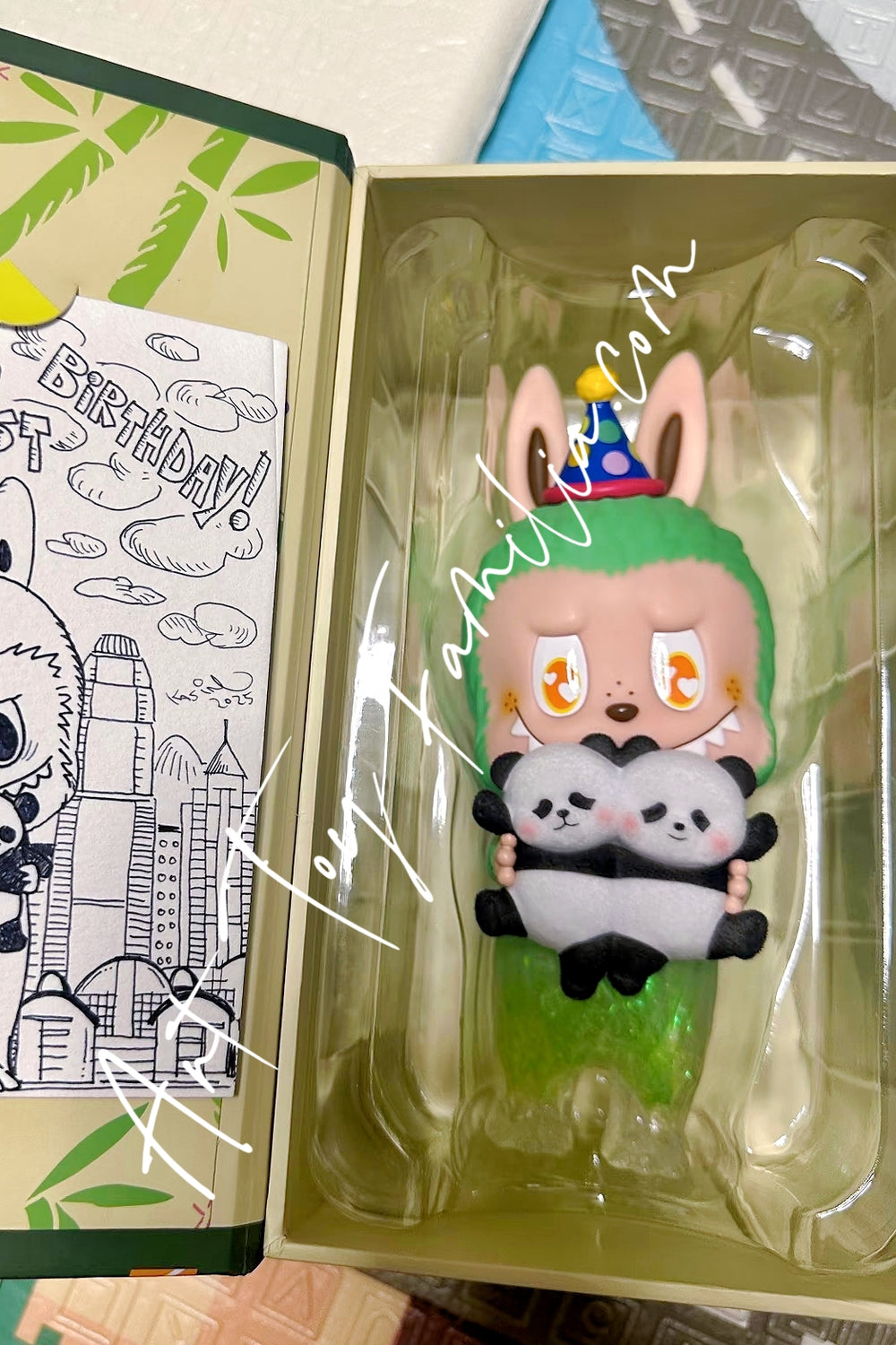 Popmart The Monsters Labubu × Panda Twins