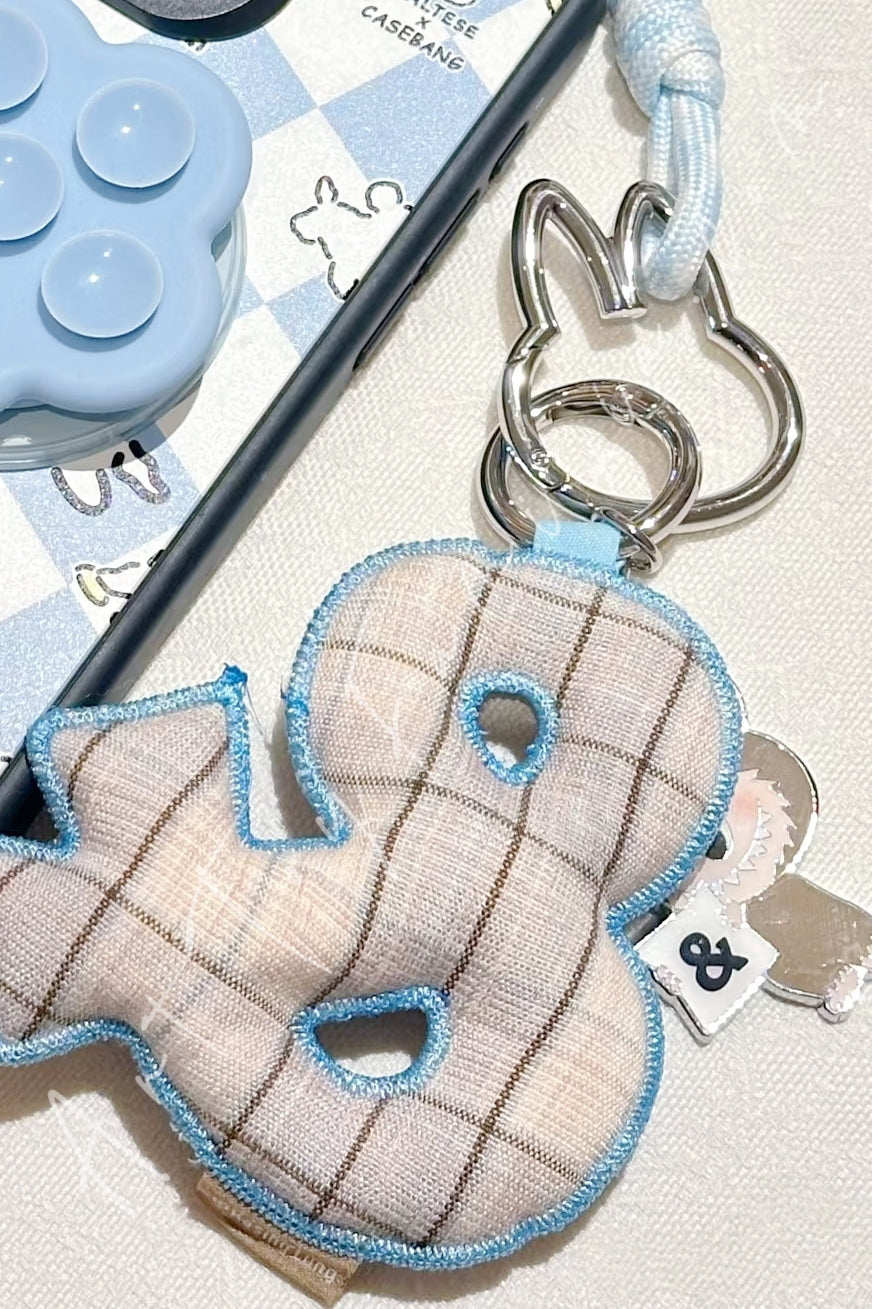 Popmart The Monsters Labubu Pin For Love Series Letter Pendant &