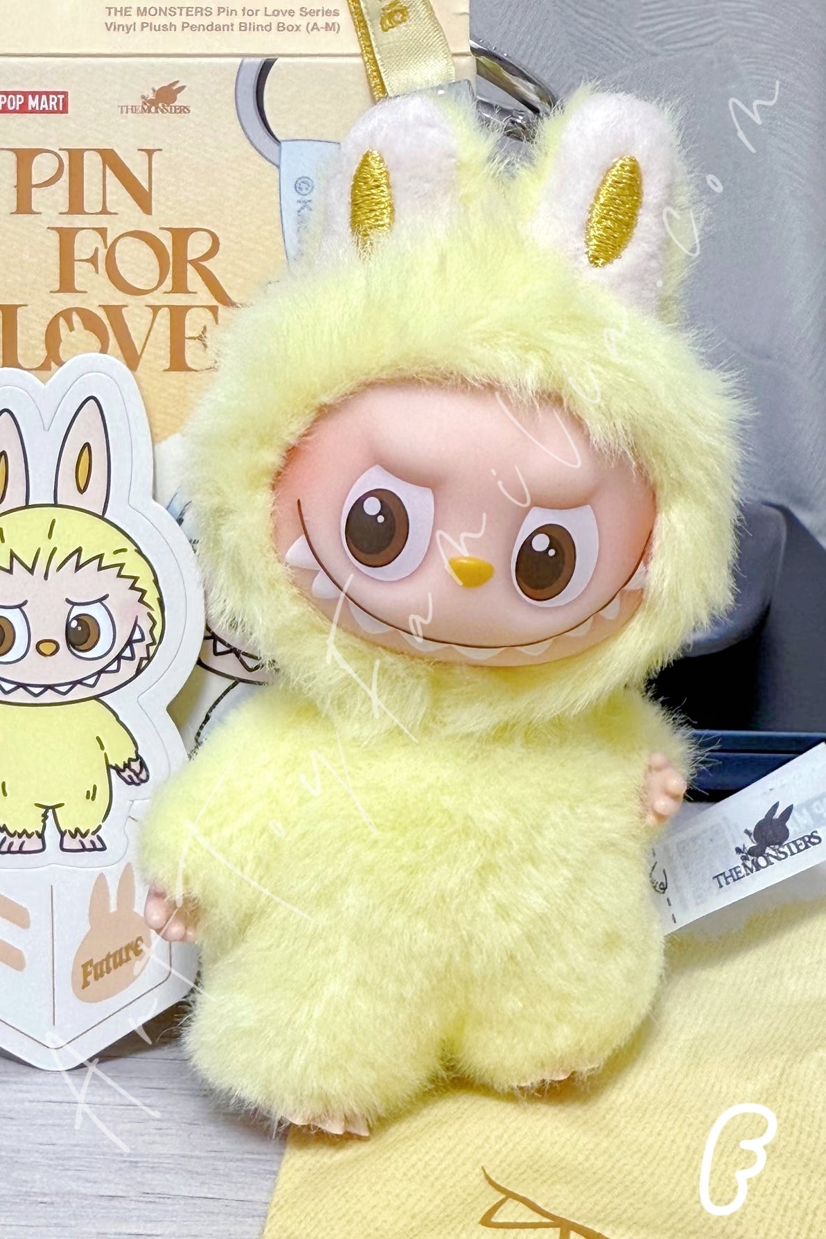 LABUBU PIN FOR LOVE ぬいぐるみ F POP MART THE MONSTERS Labubu Pin for Love Series-Vinyl Plush