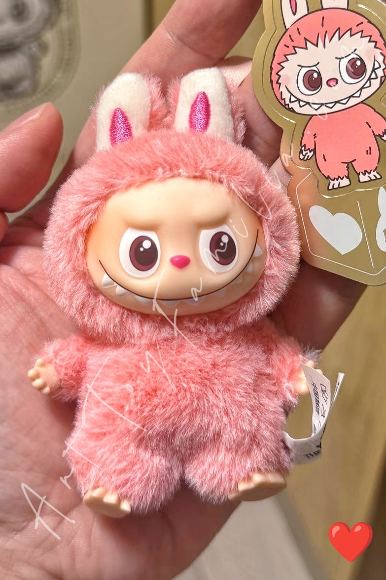 The Monsters Labubu Pin For Love Series Vinyl Plush Pendant