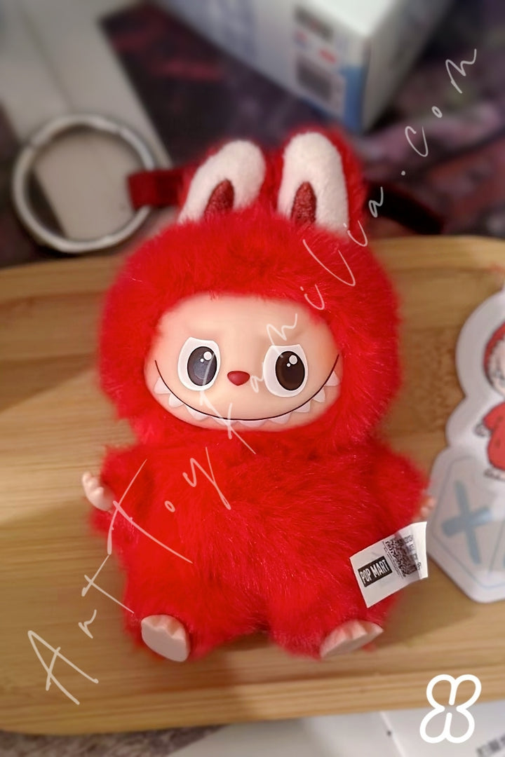 Popmart The Monsters Labubu Pin For Love Series Vinyl Plush Pendant X
