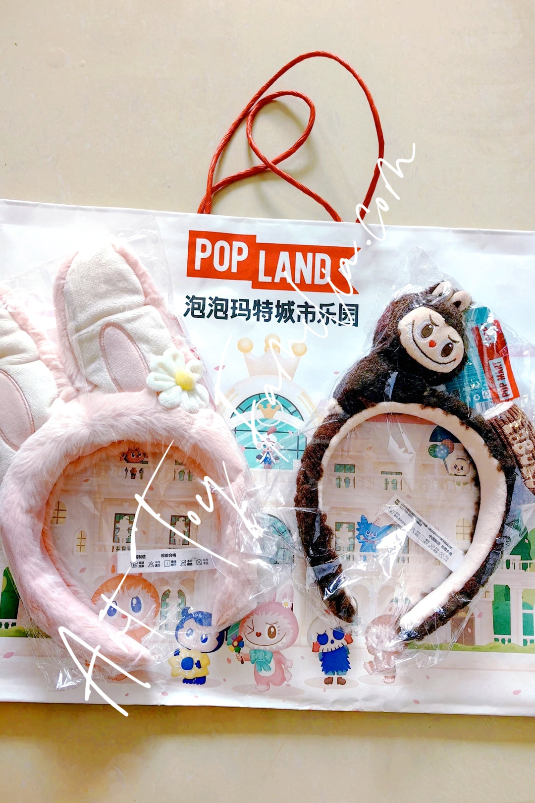 Popmart The Monsters Labubu Pop Land Hairband
