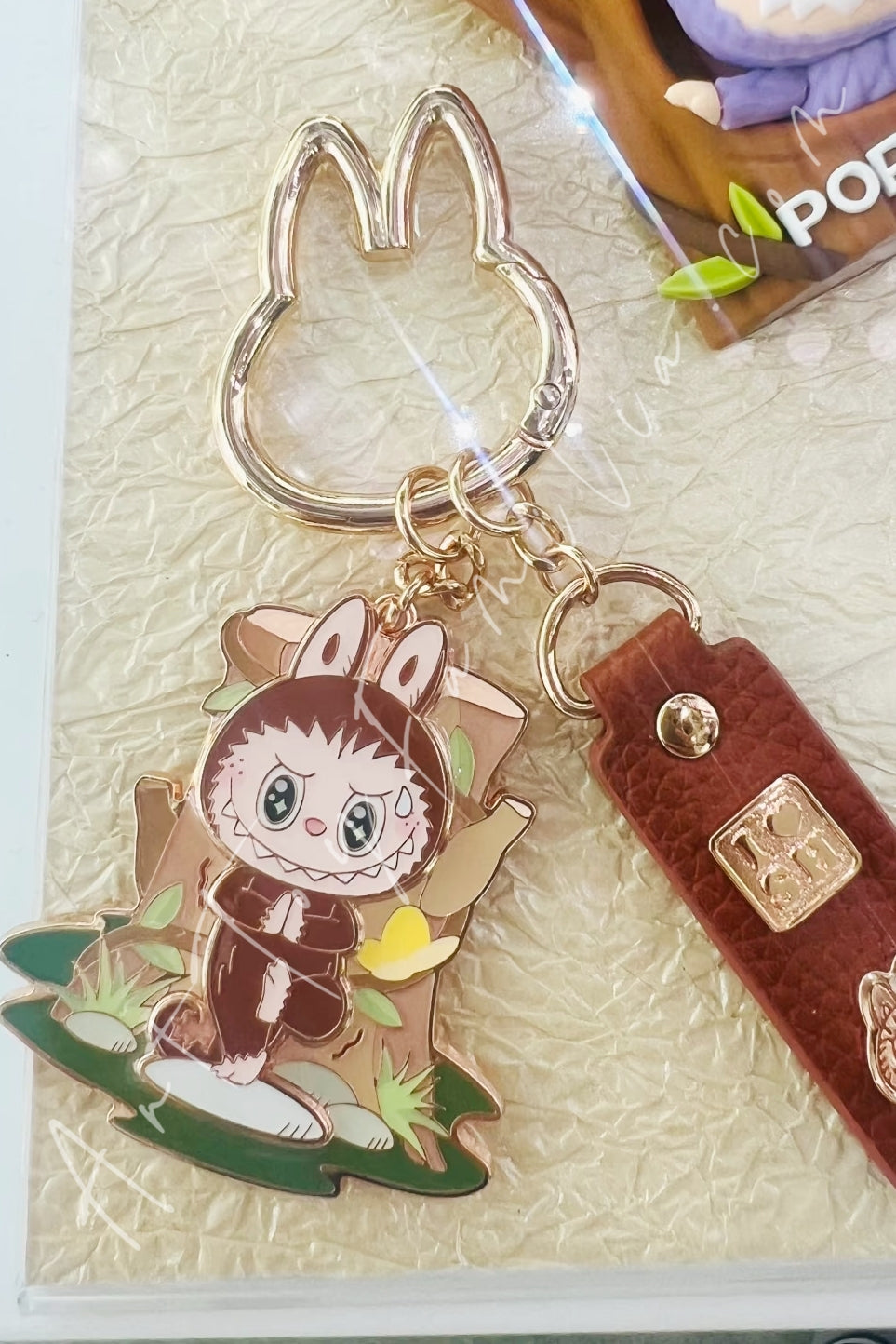 Popmart The Monsters Labubu Shanghai Limited Pendant