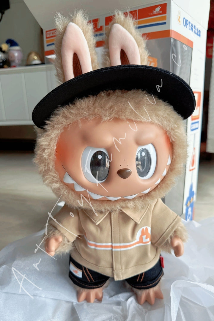 Popmart The Monsters Labubu The Naughty Cashier Vinyl Plush Doll