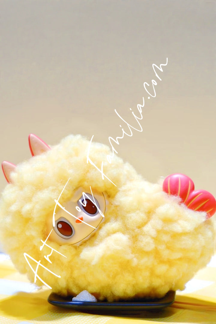 Popmart The Monsters Labubu Wacky Mart Series Fried Shrimp