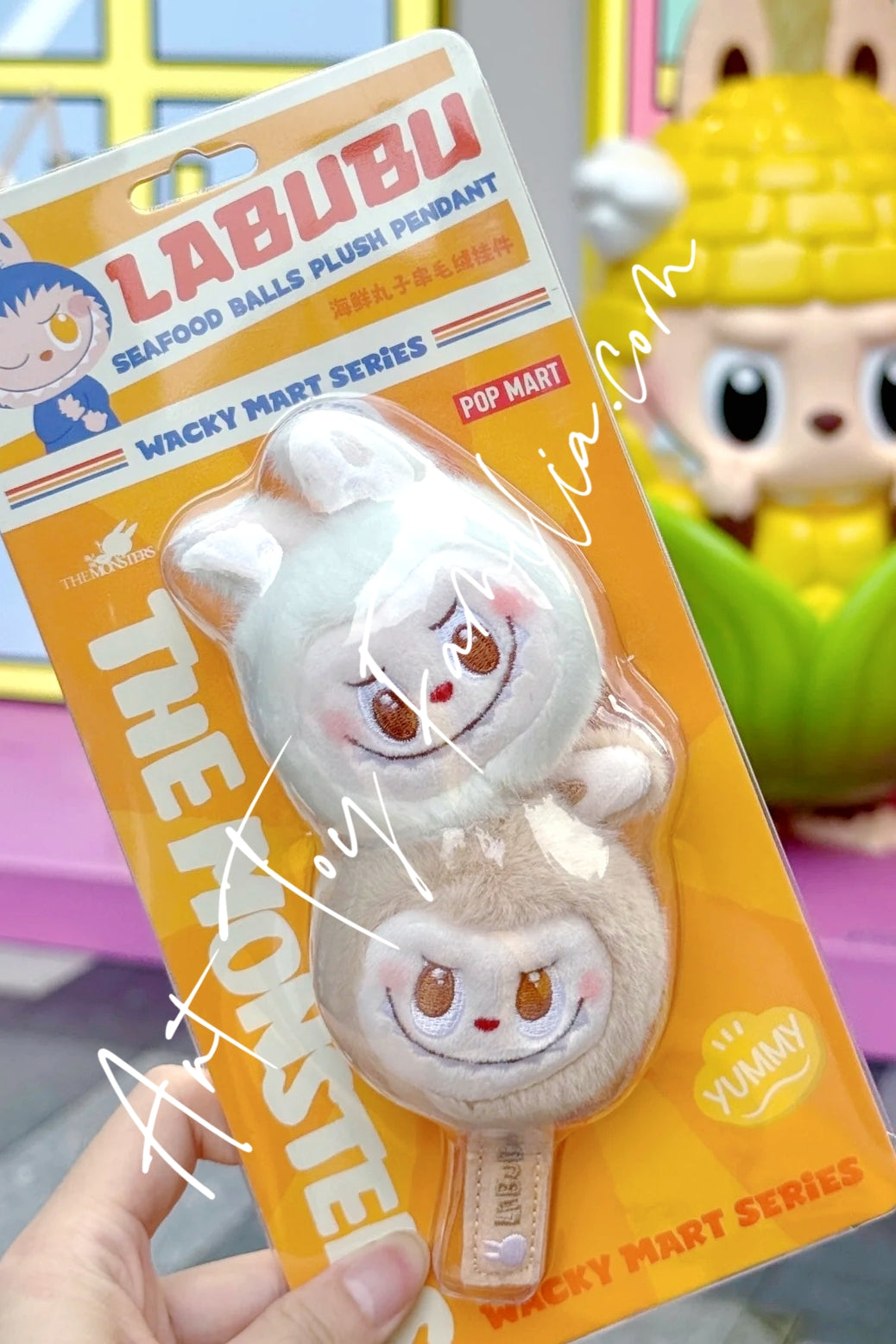 ラブブ the monsters wacky mart シーフード The Monsters Labubu Wacky Mart Series Seafood Balls Plush