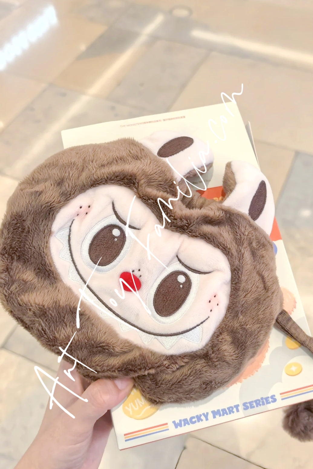 ラブブthe monsters wackymart シーフードストレージバッグ The Monsters Labubu Wacky Mart Series Storage Bag - 怪味便利
