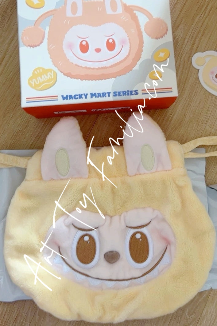 Pormart labubu Wacky Mart カップラーメン　収納￼バック Pormart labubu Wacky Mart カップラーメン 収納バックの通販 by