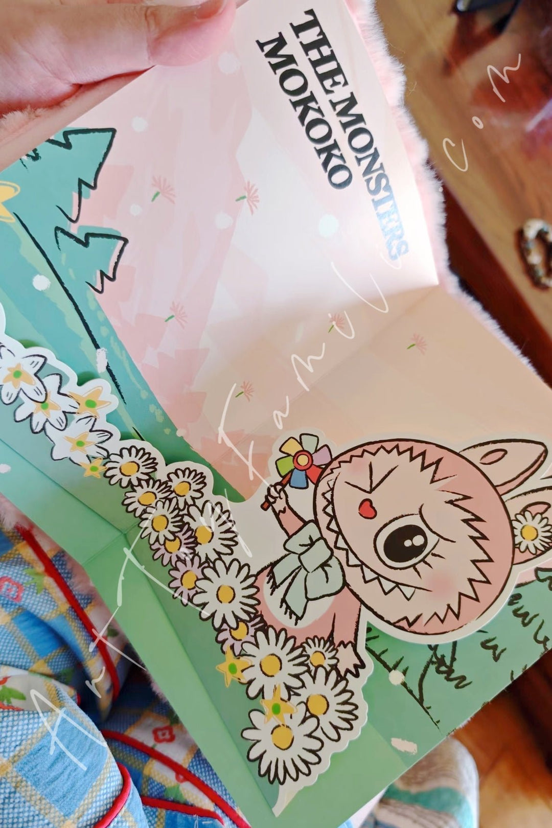 POP MART - The Monsters Mokoko Sweet Heart Series Plush Notebook - Mokoko甜心系列毛绒笔记本