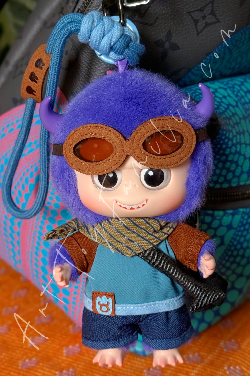 Popmart The Monsters Ready For Adventure Series Yaya Plush Hanging Card