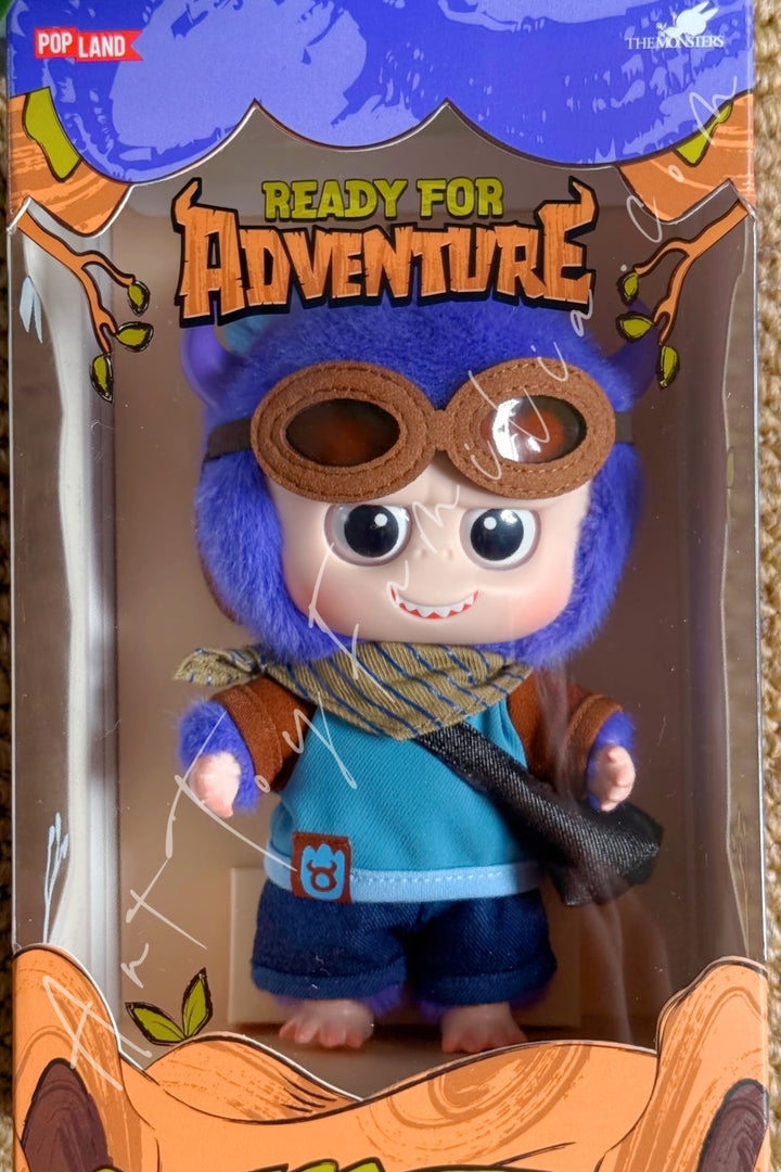 Popmart The Monsters Ready For Adventure Series Yaya Plush Hanging Card
