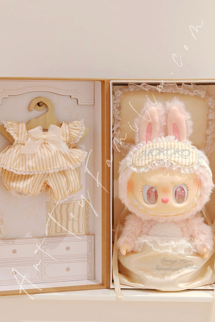 POP MART - The Monsters Wake Up Series Mokoko Vinyl Plush Doll Gift Box