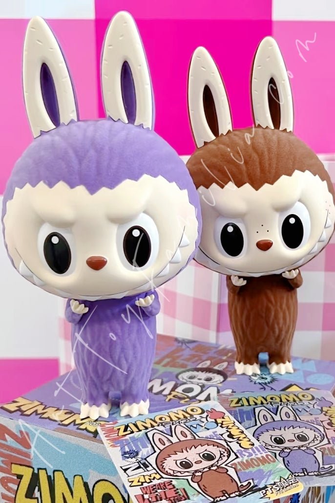 POP MART - The Monsters Zimomo Fuzzy Brown - 棕色