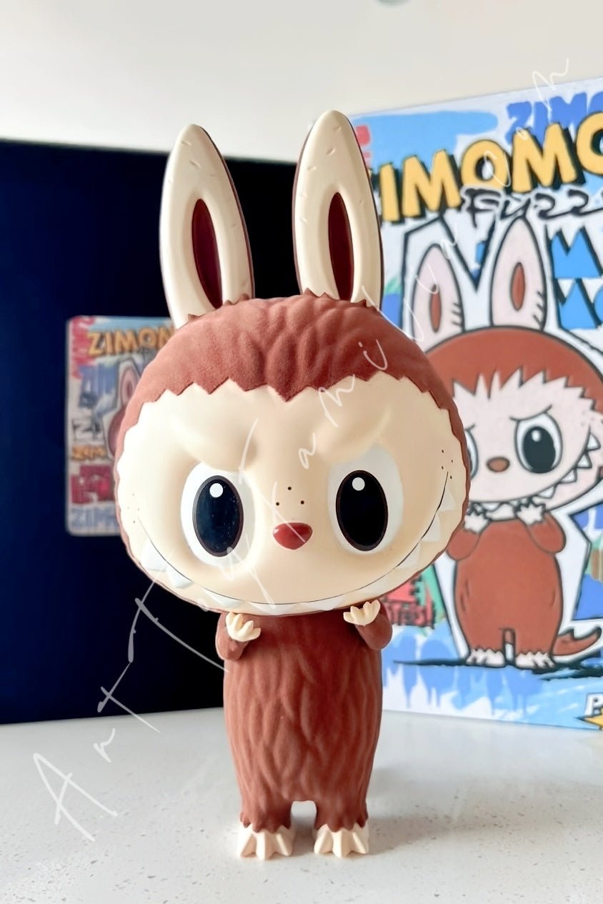 POP MART - The Monsters Zimomo Fuzzy Brown - 棕色