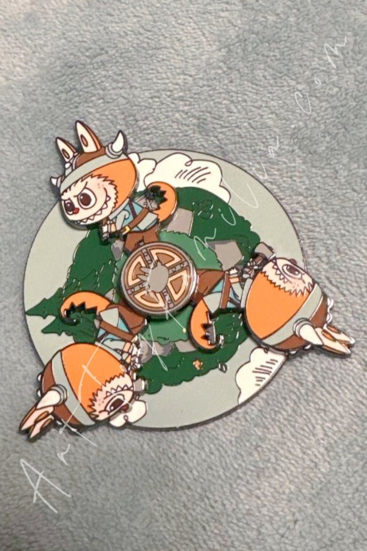 POP MART - The Monsters Zimomo Rotating Fridge Magnet - Zimomo旋转冰箱贴