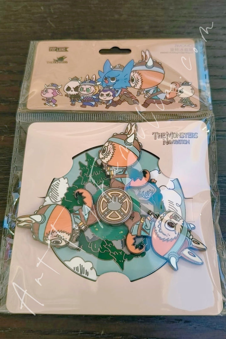 POP MART - The Monsters Zimomo Rotating Fridge Magnet - Zimomo旋转冰箱贴