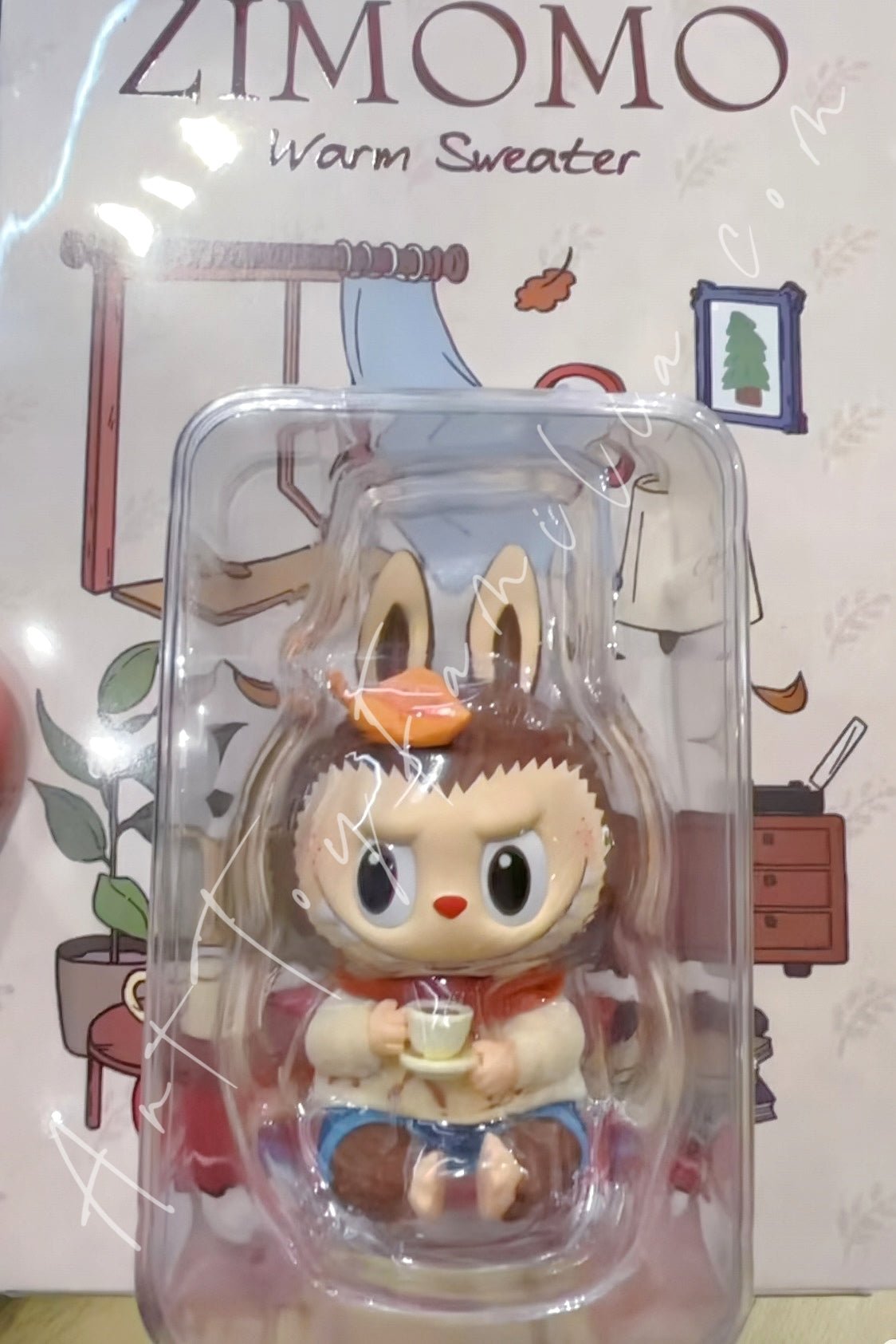 The Monsters Zimomo Warm Sweater Figurine | POP MART – Art Toy Familia