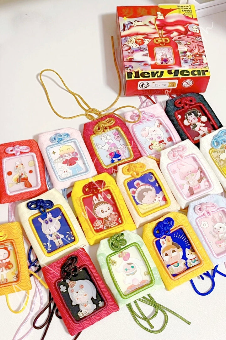 POP MART - Three, Two, One! Happy Chinese New Year Series Desire Pendant - 岁·兔·旺系列心愿挂件 16 Confirmed Figures(opened box sealed bag) - 16个确认款