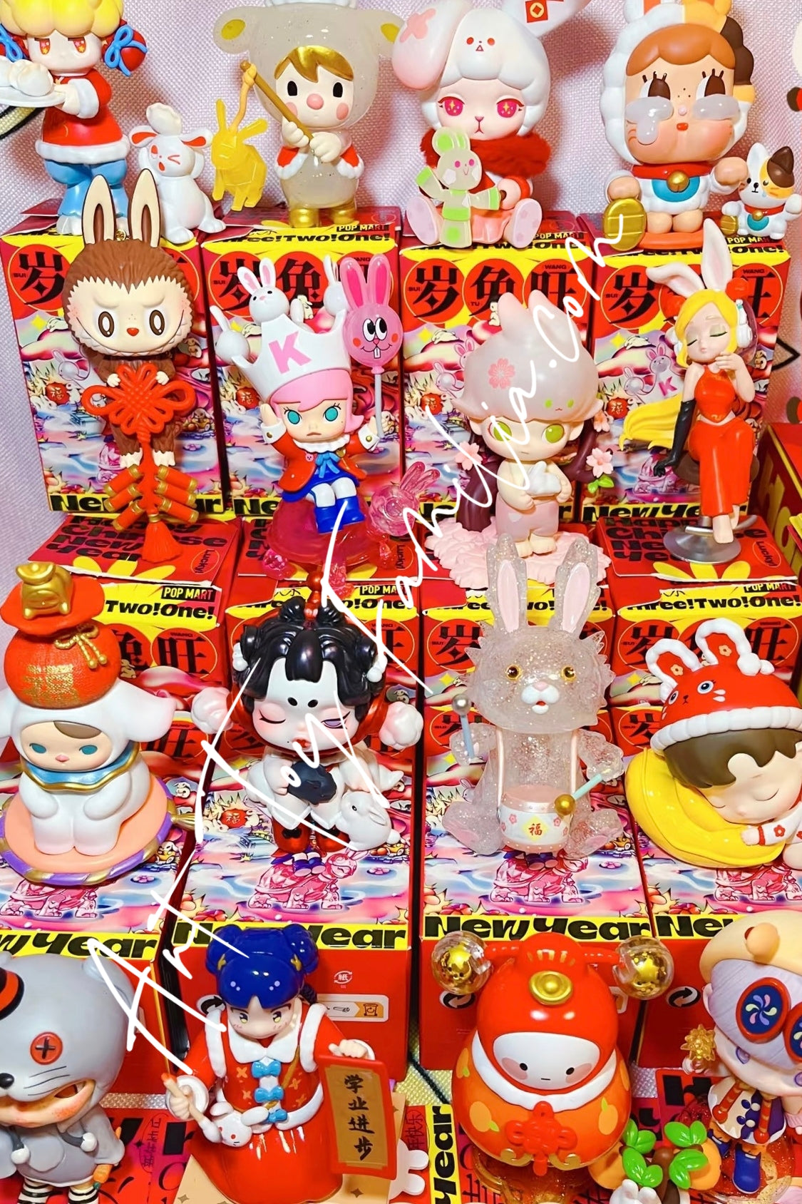 Popmart Three, Two, One! Happy Chinese New Year Series Full Set