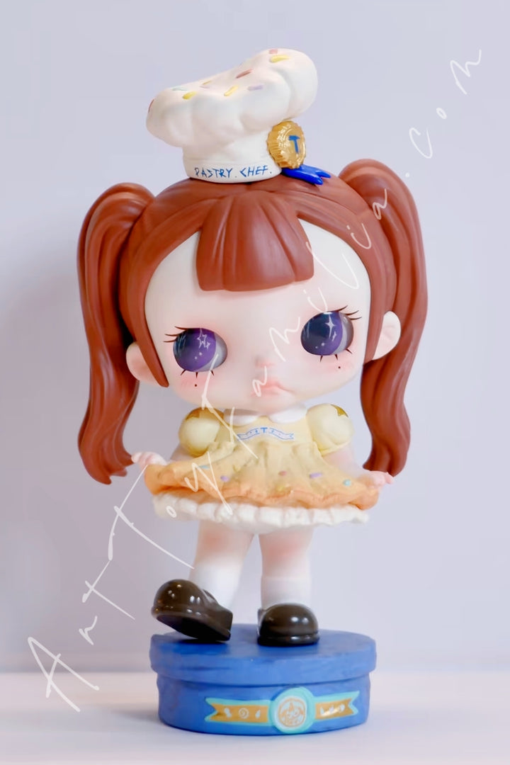 Popmart TinyTiny Act I: Sugar Therapy Room Series Figures Master Pastry Chef
