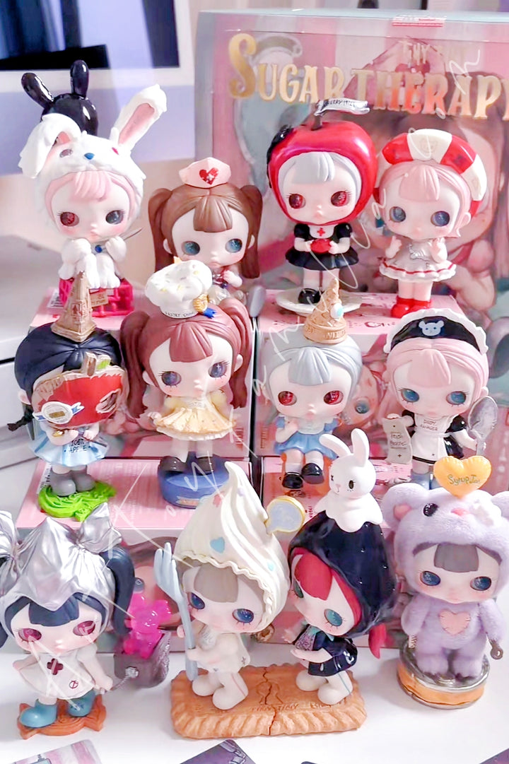 Popmart TinyTiny Act I: Sugar Therapy Room Series Figures Sealed Full Set