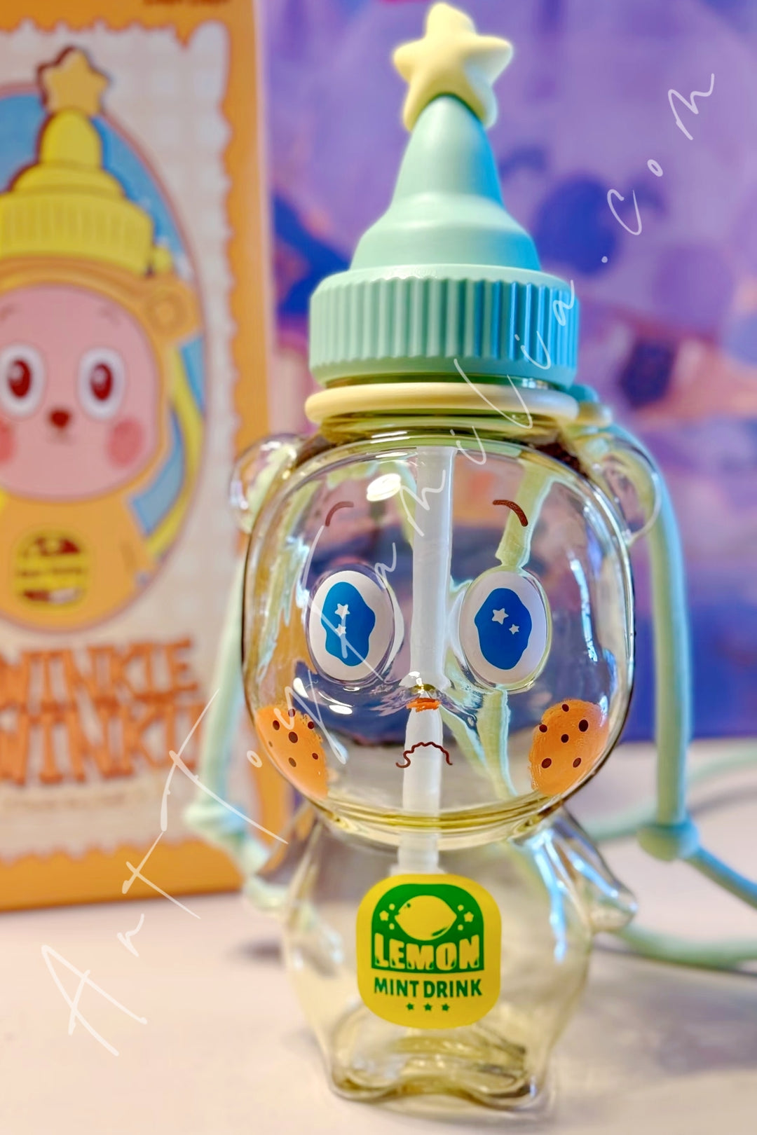 POP MART - Twinkle Twinkle Create Your Taste Series Tumbler Lemon Mint Drink