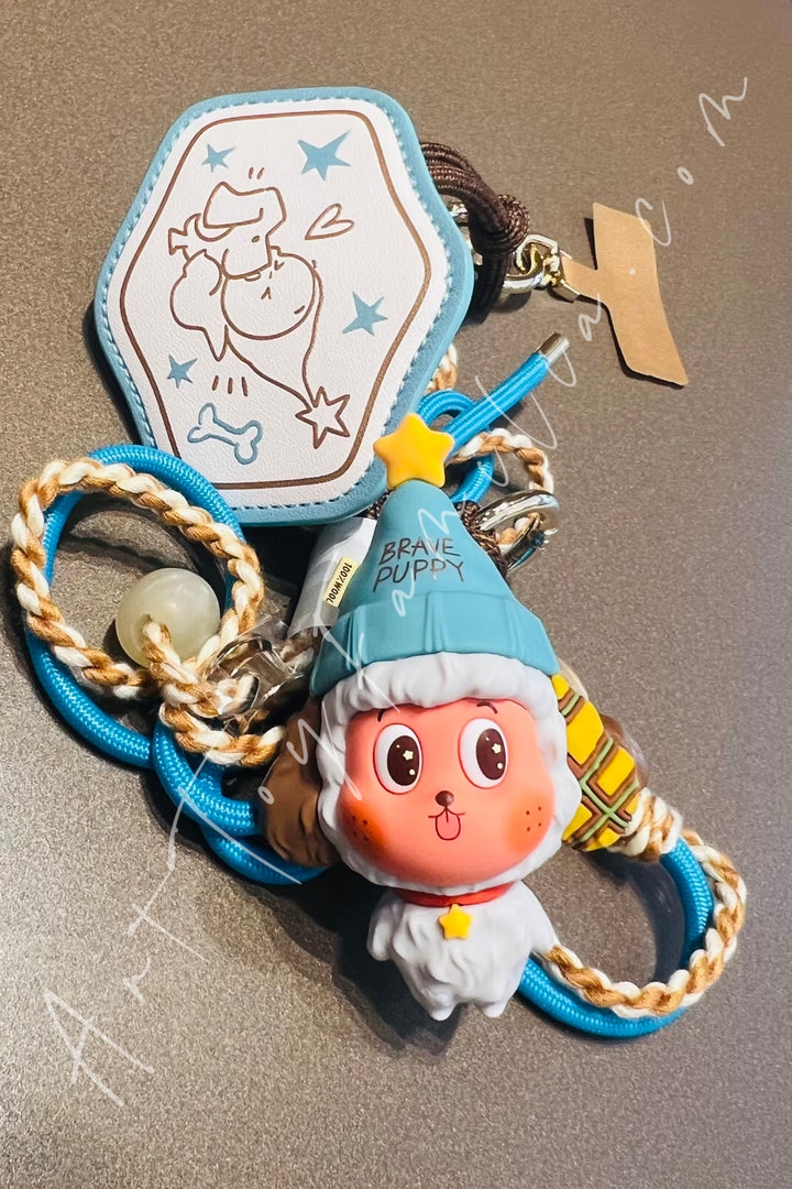 Popmart Twinkle Twinkle Farm Tales Series Long Hanging Cord Necklace Blind Box Faithful Puppy