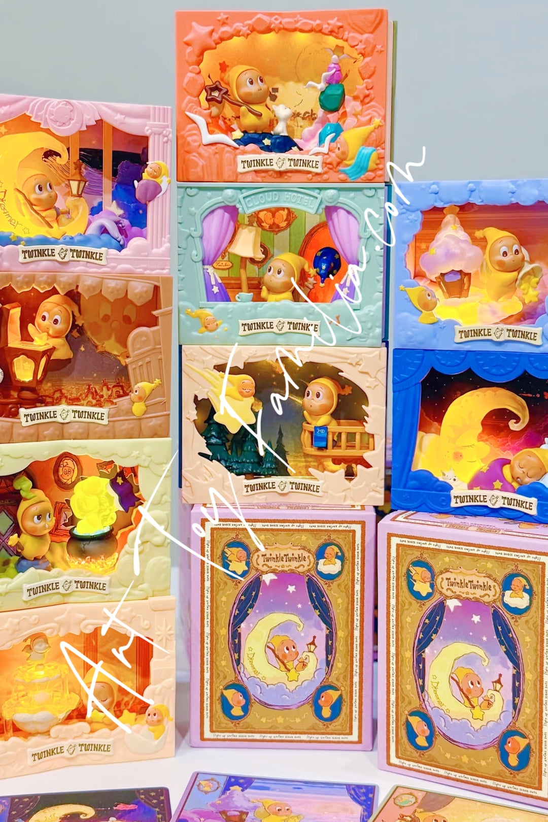 Popmart Twinkle Twinkle Light Up Series Scene Sets Fullset