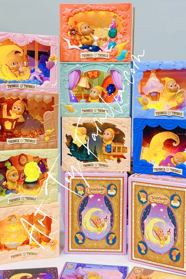 Popmart Twinkle Twinkle Light Up Series Scene Sets Fullset