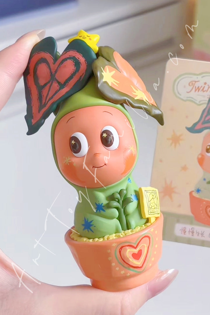 Popmart Twinkle Twinkle Live The Ordinary Series Figures Grow at Ease