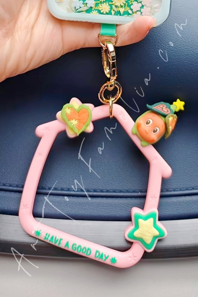 Popmart Twinkle Twinkle Live the Ordinary Series Phone Ring Blind Box Grow at Ease