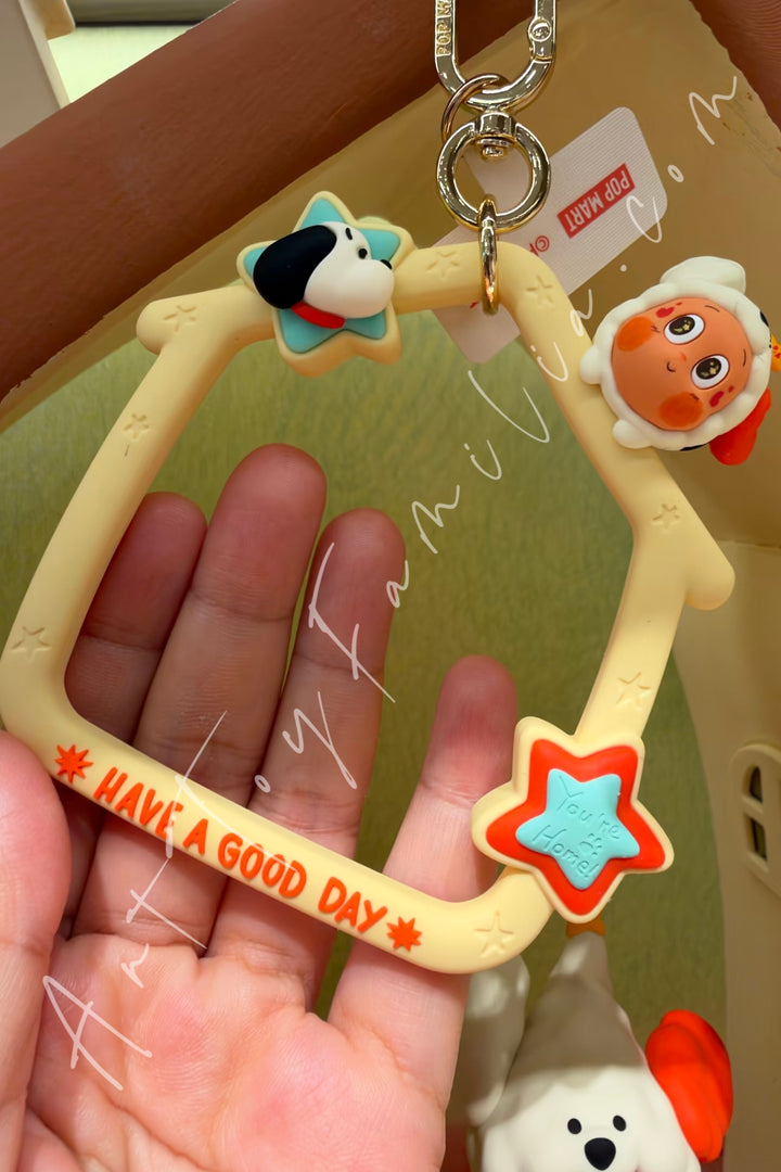 Popmart Twinkle Twinkle Live the Ordinary Series Phone Ring Blind Box Welcome Home