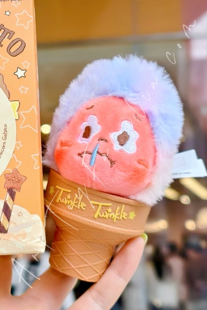 Twinkle Twinkle MOON GELATOアイスクリームシークレット Twinkle Twinkle Moon Gelato Series Ice Cream Plush Pendant – Art