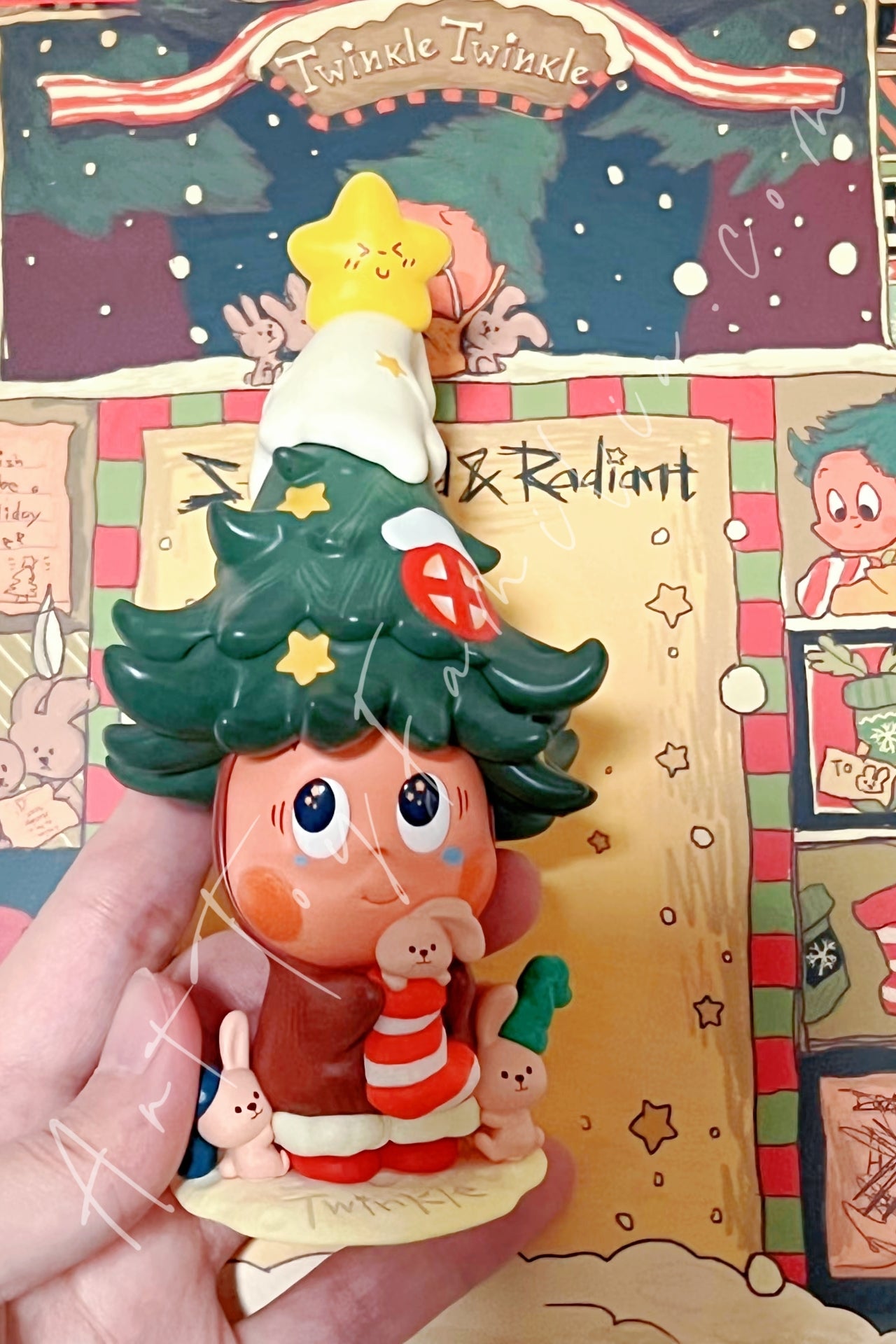 Twinkle Twinkle Plant A Wish Figurine | POP MART – Art Toy Familia