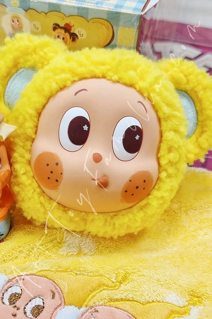 Popmart Twinkle Twinkle Savor The Moment Series Earphone Case Lemon Bear