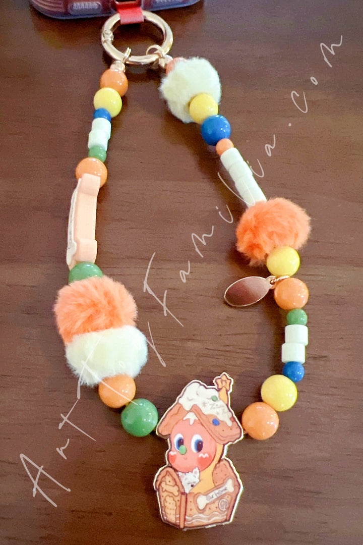 Popmart Twinkle Twinkle Savor The Moment Series Phone Charm Cookie House