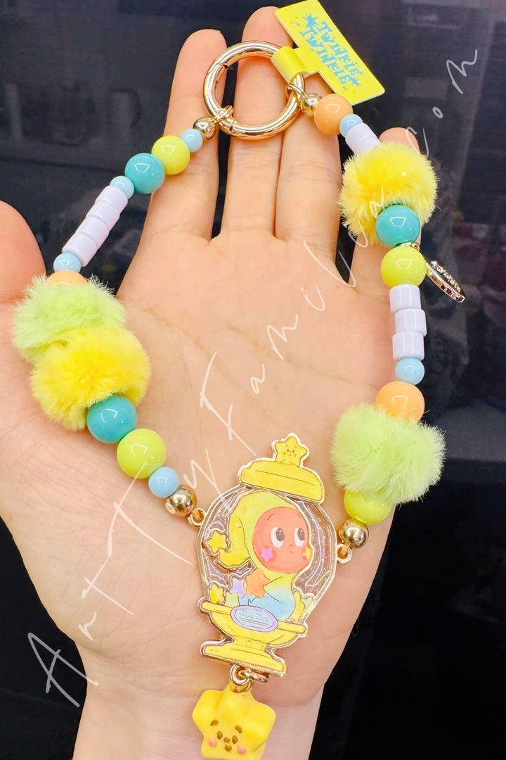 Popmart Twinkle Twinkle Savor The Moment Series Phone Charm Star Candy(Secret)