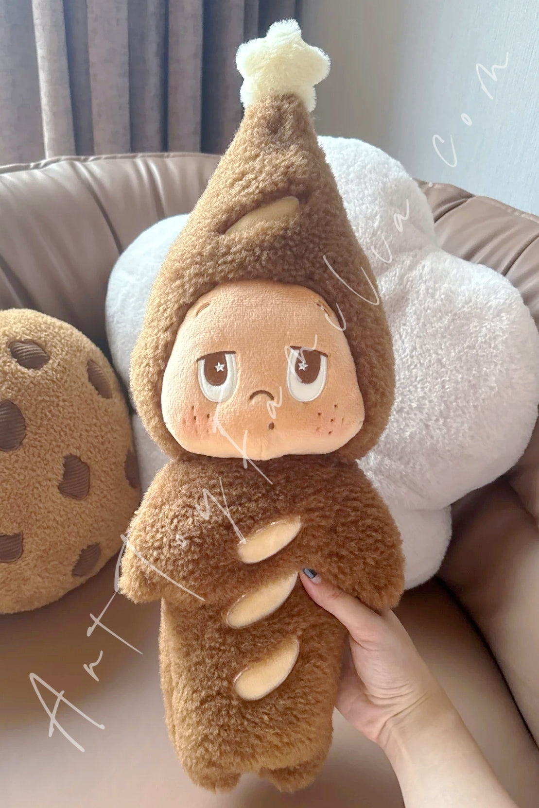 The Monster Labubu Fall Into Sweaters Series-Mokoko Vinyl Plush