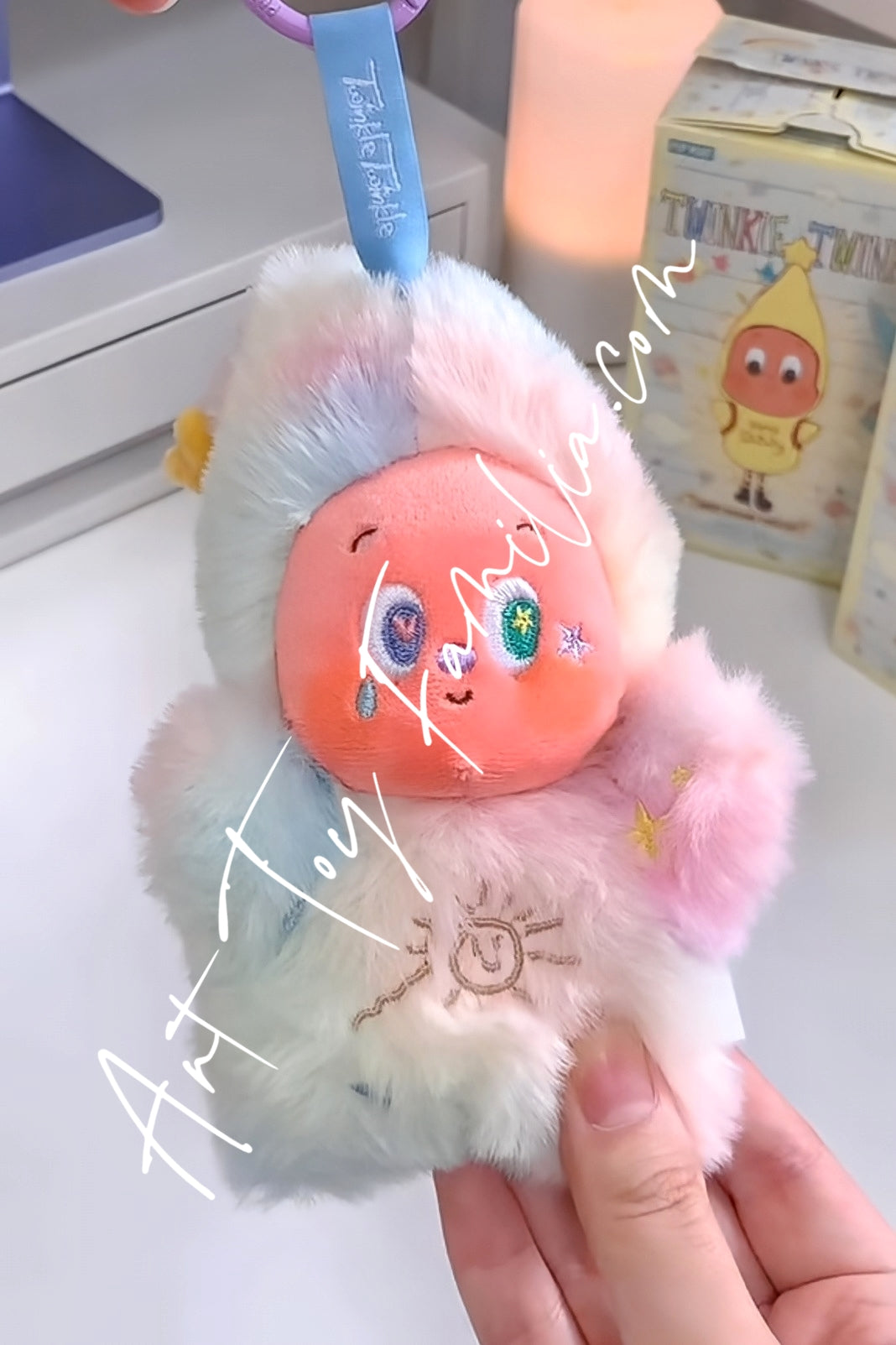 Popmart Twinkle Twinkle Sweet Dreams Forecast Series Plush Pendant Afterglow Marshmallow	