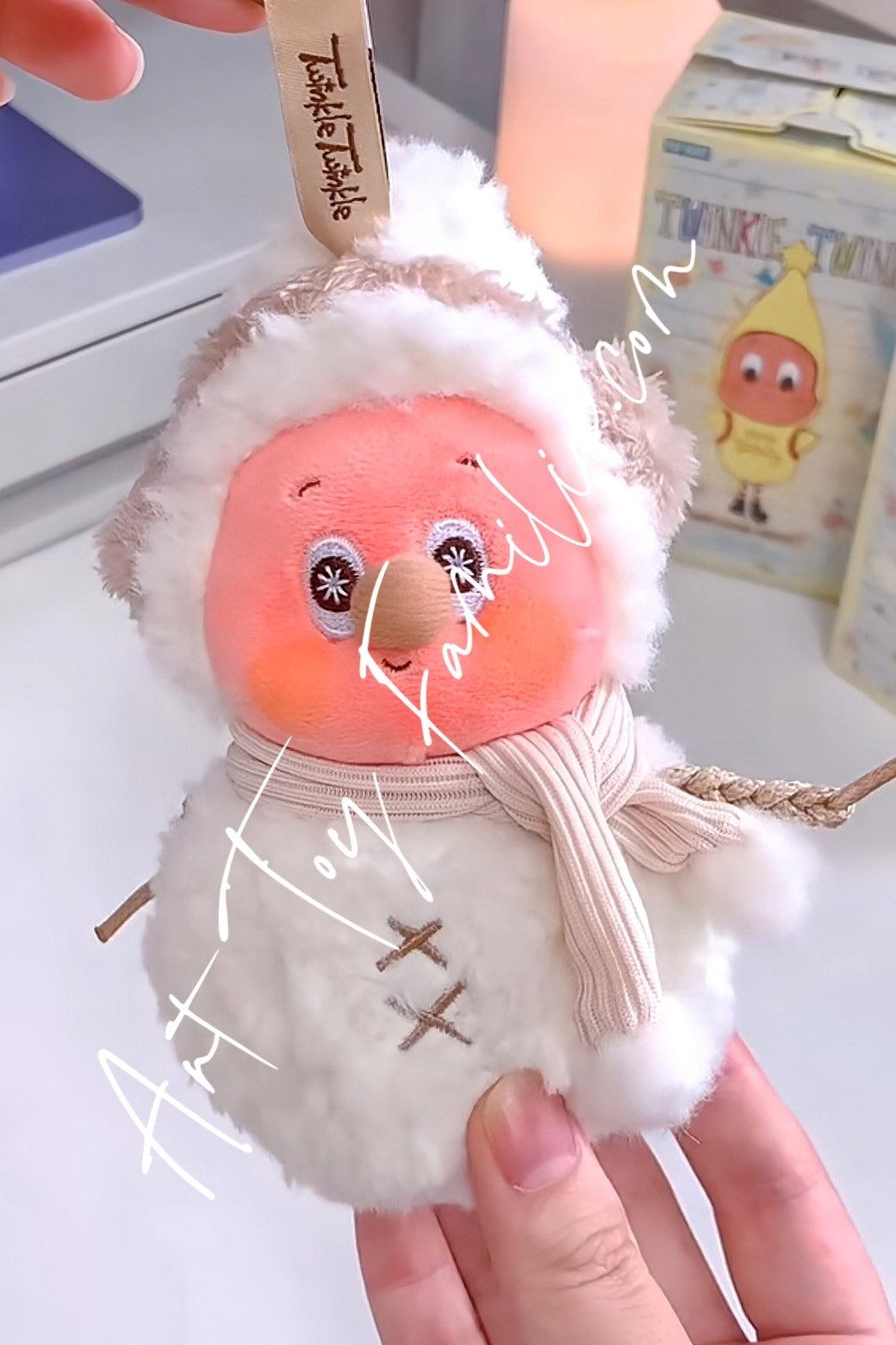 Popmart Twinkle Twinkle Sweet Dreams Forecast Series Plush Pendant Hug From Snowman	