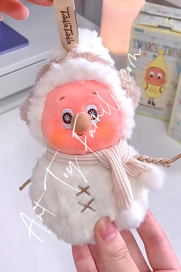 Popmart Twinkle Twinkle Sweet Dreams Forecast Series Plush Pendant Hug From Snowman	
