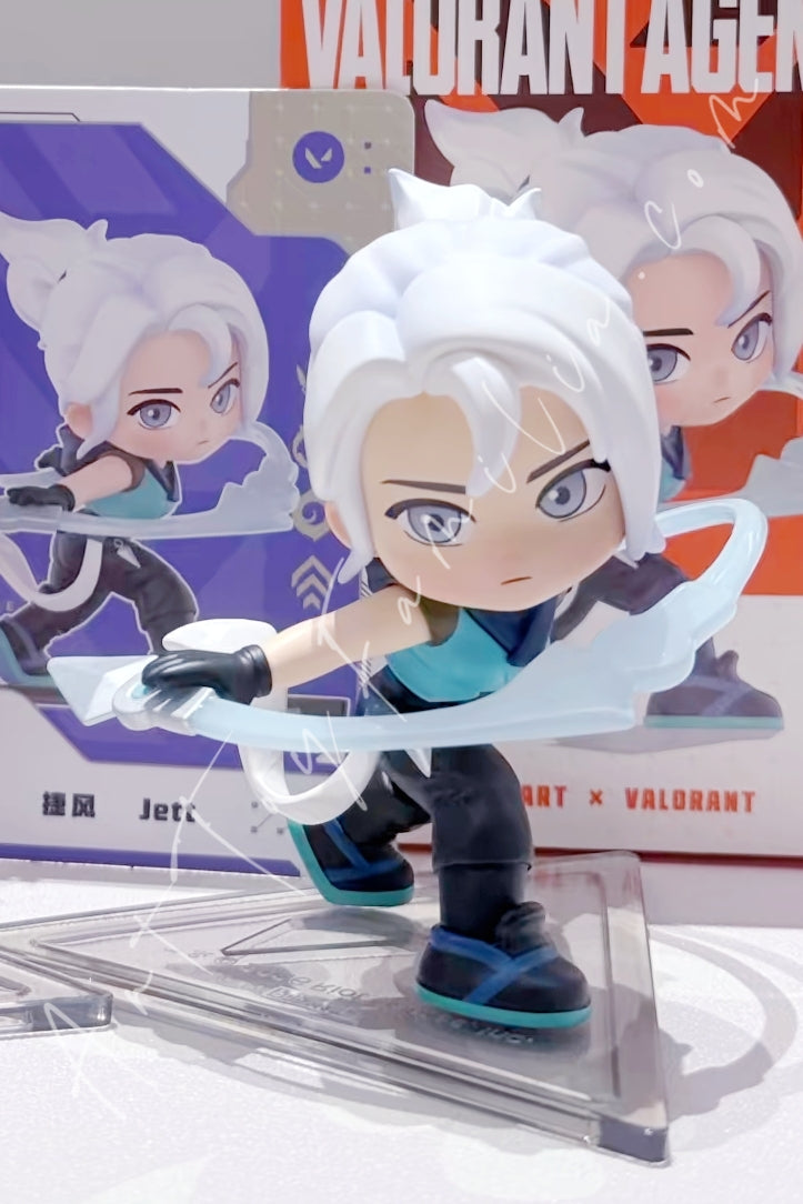 Popmart Valorant Classic Agents Series Figures Blind Box Jett
