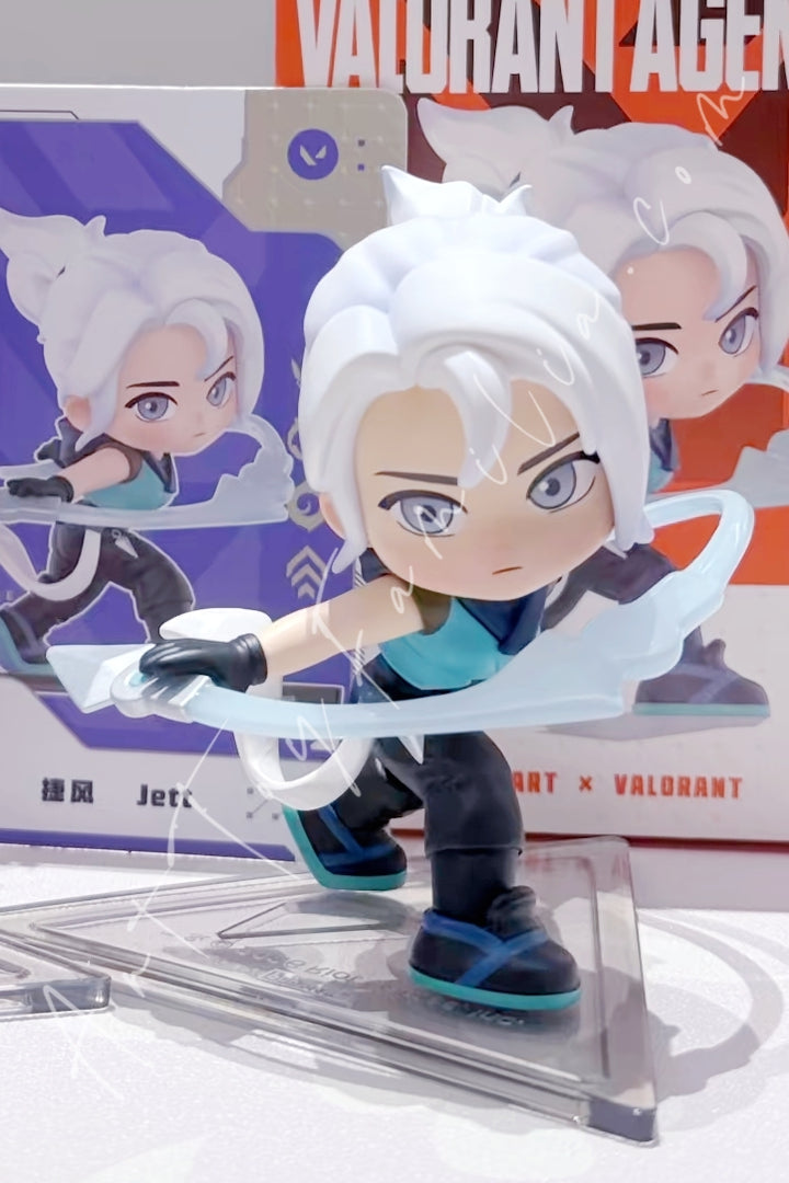 Popmart Valorant Classic Agents Series Figures Blind Box Jett
