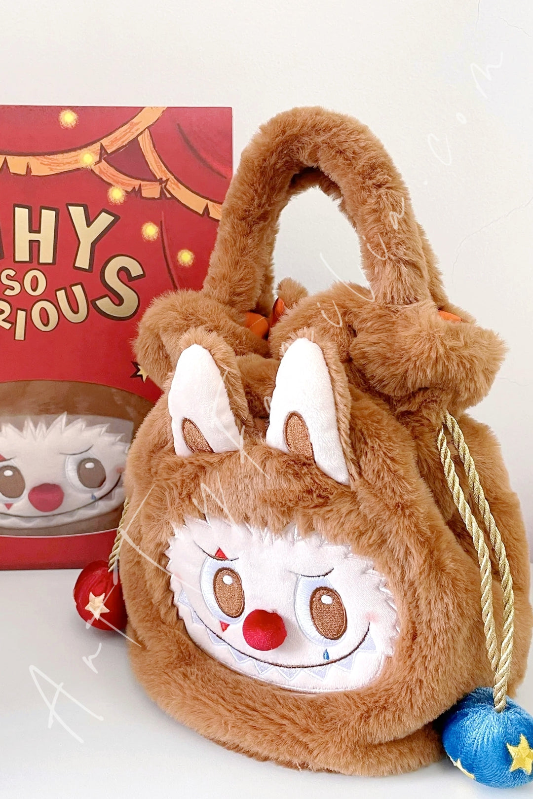 Popmart Why So Serious Series Labubu Cancy Pouch