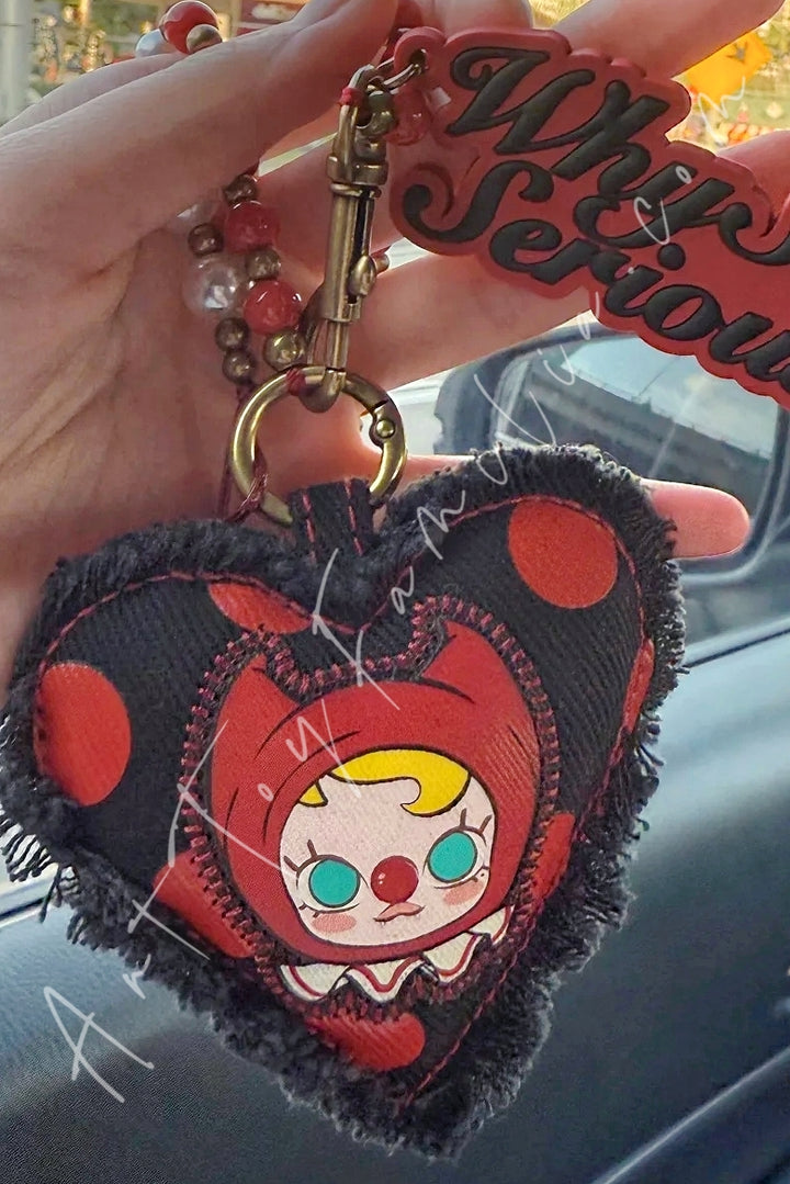 Popmart Why So Serious Series Pendant Chain Crimson Dancer-Molly