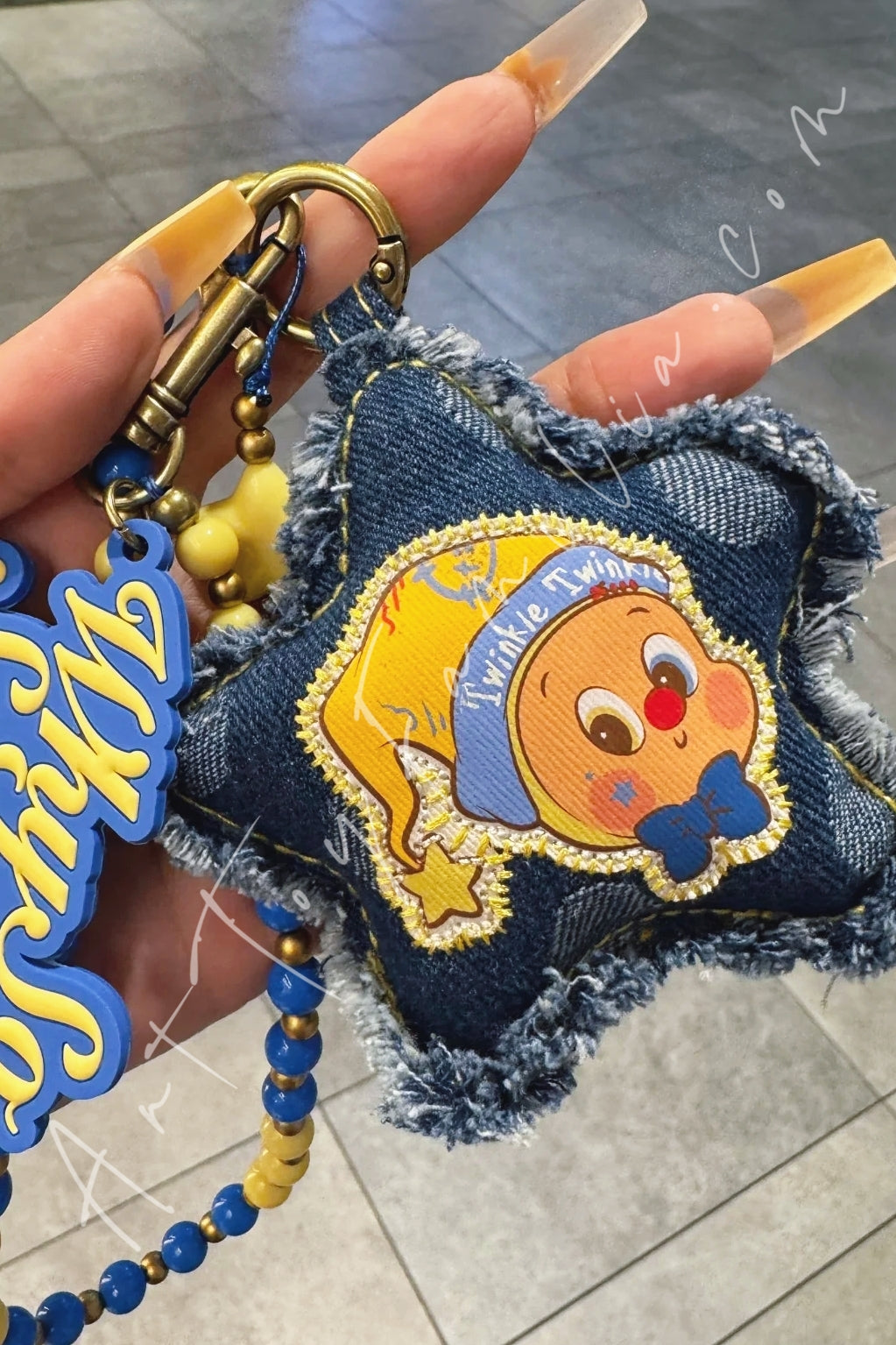 Popmart Why So Serious Series Pendant Chain Rainbow Jelly Bean-Twinkle Twinkle