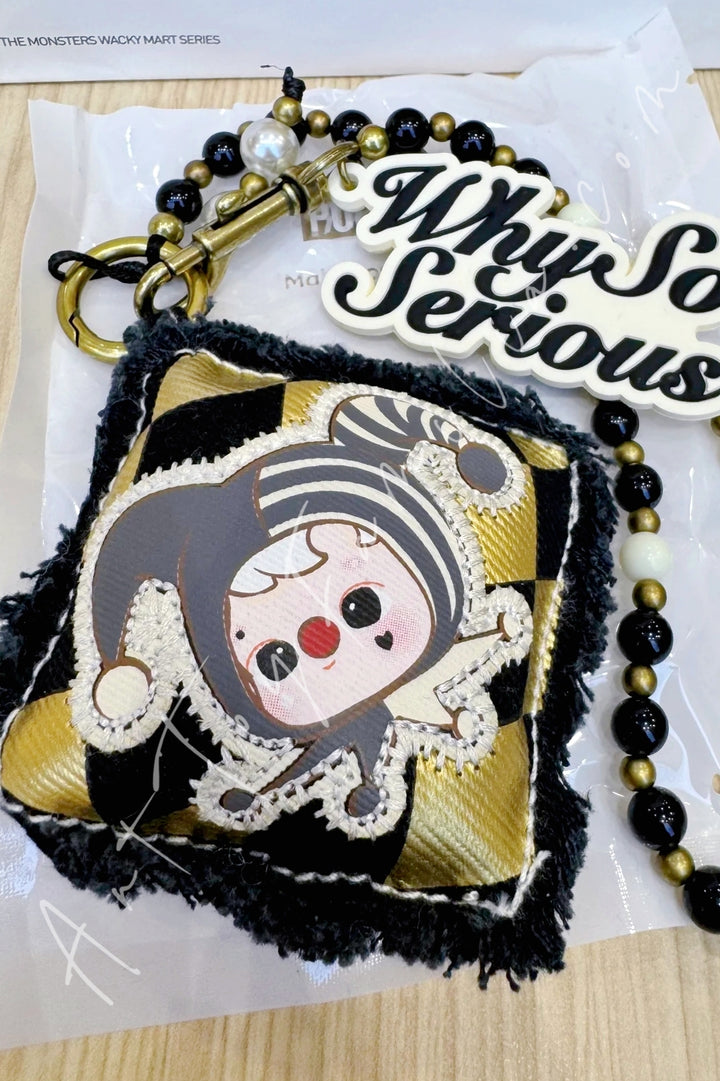Popmart Why So Serious Series Pendant Chain Silver Mist Clown-Hacipupu