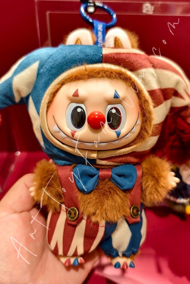 Popmart Why So Serious Series Vinyl Plush Pendant Juggling Clown-Labubu